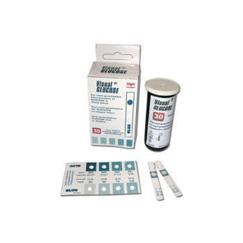 VISUAL GLUCOSE STRIPS FOR SELF TEST