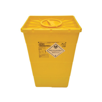 WASTE CONTAINER - double lid