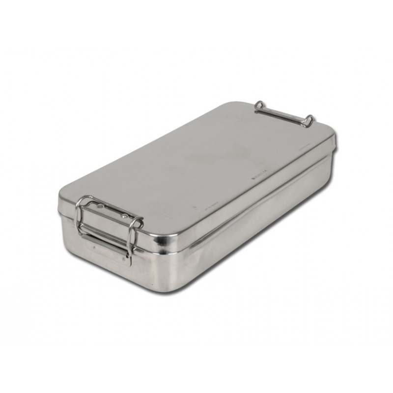 STAINLESS STEEL BOX with handle