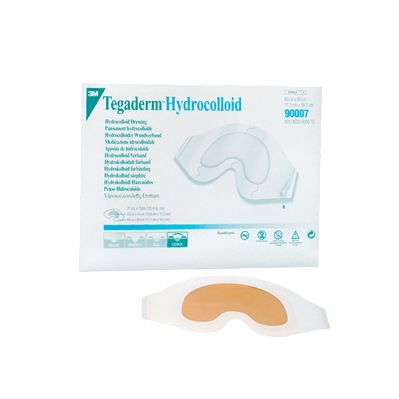3M TEGADERM HYDROCOLLOID 16 x 17 cm sacral