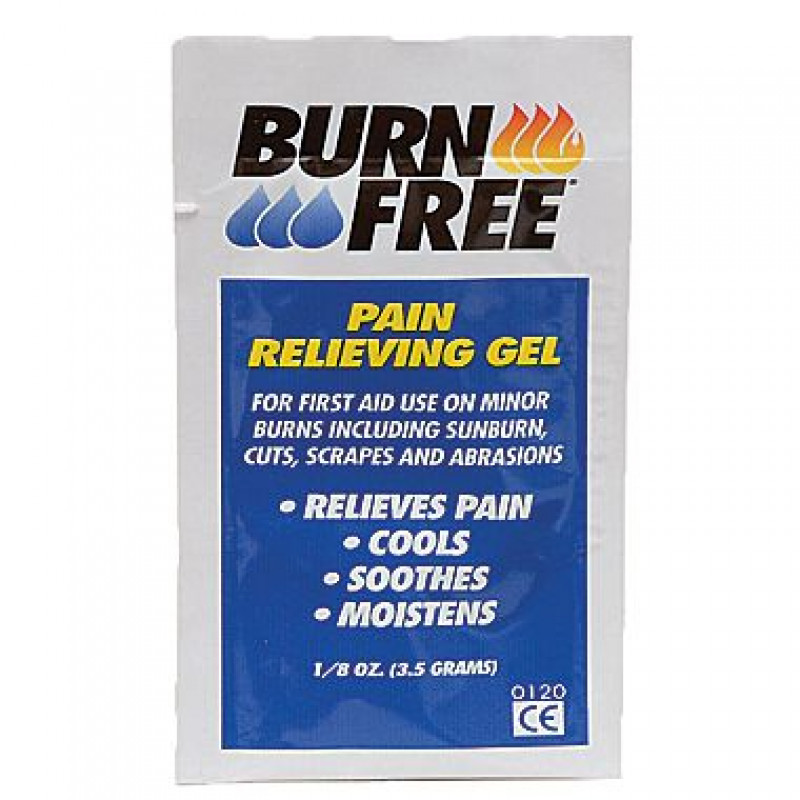 BURNFREE PAIN RELIEVING GEL 3.5 g packs