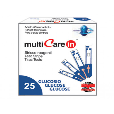 MULTICARE IN™ GLUCOSE STRIPS BIOSENSOR 