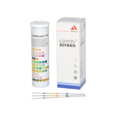 Veterinaire urine strips - 11 parameters - Box of 100 