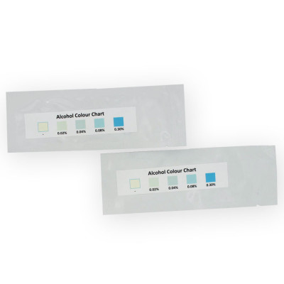 SALIVA ALCOHOL TEST STRIPS - box of 25 strips
