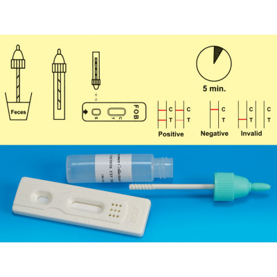 FOB fecal occult blood test