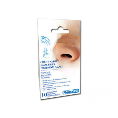 PHARMADOCT NASAL STRIPS carton of 12 boxes of 10