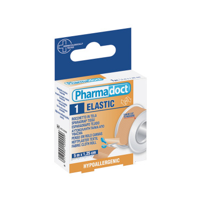 PHARMADOCT CLOTH ROLL FABRIC 5 m x 1.25 cm Minimum order: 18 box