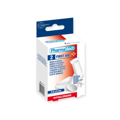 PHARMADOCT ELASTIC BANDAGES 4 m x 6 cm Minimum order: 6 box