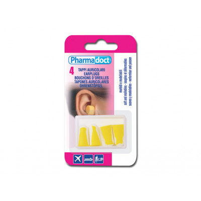 PHARMADOCT EAR PLUGS carton of 12 boxes of 4