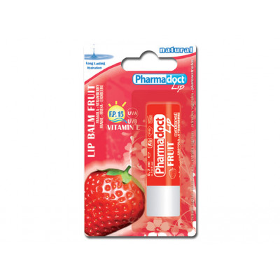 PHARMADOCT LIP BALM STRAWBERRY carton of 12 boxes