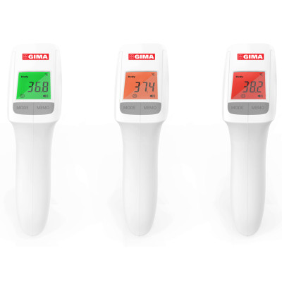 GIMATEMP NO CONTACT INFRARED THERMOMETER GB, FR, IT, ES