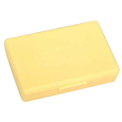 DAILY PILL BOX - yellow - box 