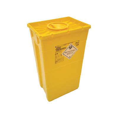 WASTE CONTAINER - double lid
