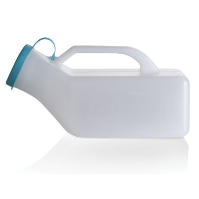 MALE URINAL BOTTLE WITH HANDLE 1000 ml