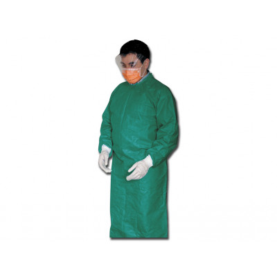 DISPOSABLE SURGICAL GOWNS green - non sterile