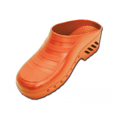 GIMA PROFESSIONAL CLOGS without pores - orange