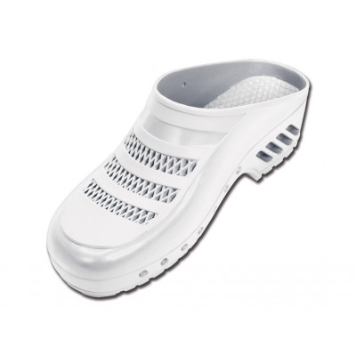 GIMA PROFESSIONAL CLOGS with pores - white