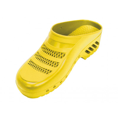 GIMA PROFESSIONAL CLOGS with pores - yellow