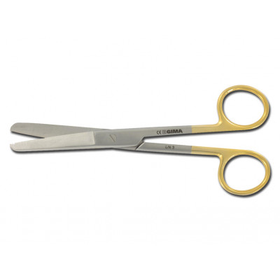 GOLD SCISSORS STRAIGHT 14.5 cm - BLUNT/BLUNT