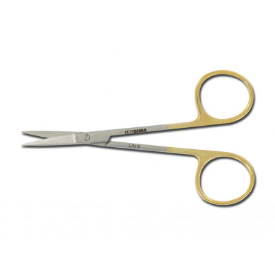 GOLD IRIS SCISSORS 11.5 cm - straight