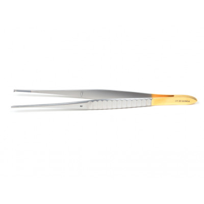 GOLD GILLIES DISSECTING FORCEPS 15 cm