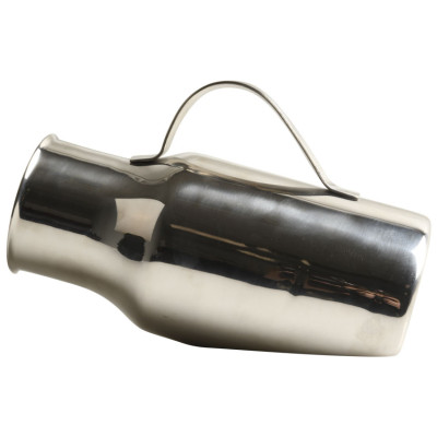  S/S MALE DIAGONAL URINAL diam. 85x220 mm - 1.5 l