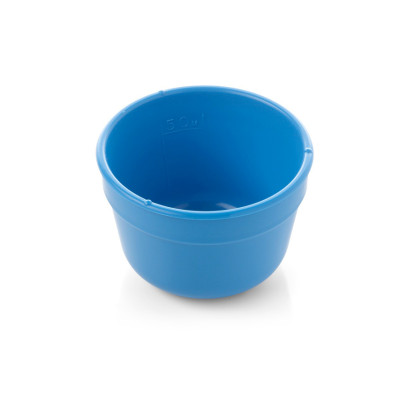  GALLIPOT/LOTION BOWL 60 mm - plastic - graduated 50 ml - box of 10