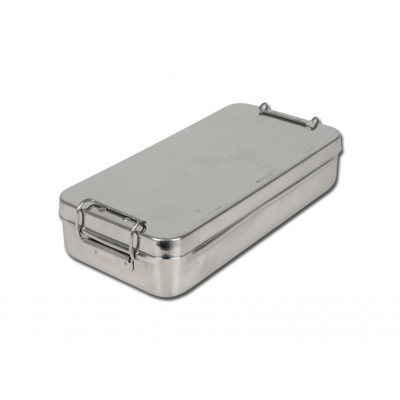 STAINLESS STEEL BOX with handle