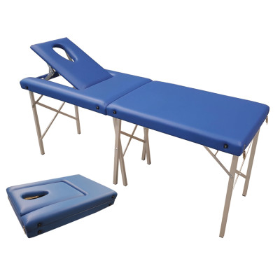 Inklapbare aluminium onderzoeksbank met neusgat