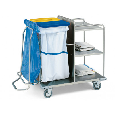 LAUNDRY TROLLEY stainless steel