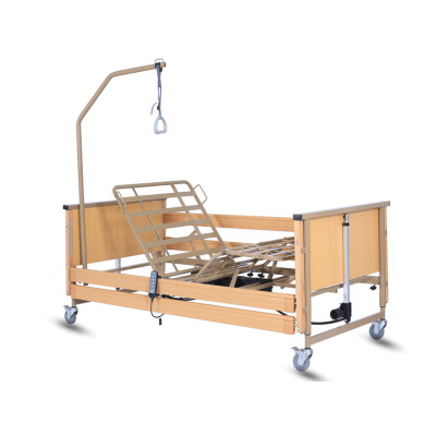 3 MOTORS, ELECTRICAL,HEIGHT ADJUSTABLE BED 84-125 cm - 3 joints - 4 sections