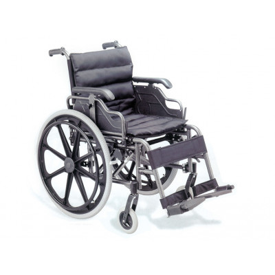 DELUXE WHEELCHAIR aluminium