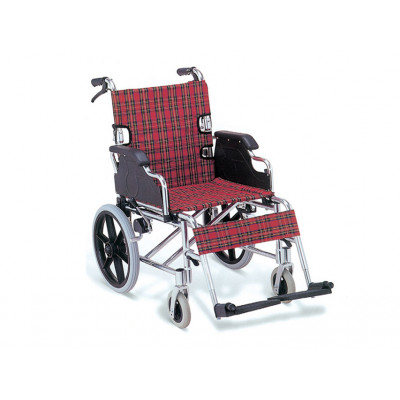 ALUMINIUM FOLDING WHEELCHAIR