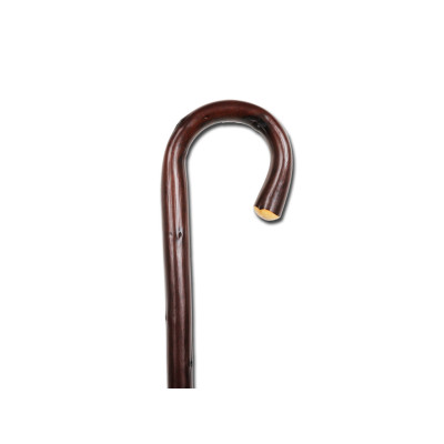  CROOK WOODEN STICK - chestnut