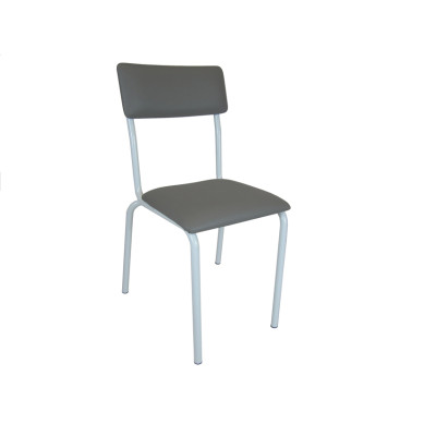  CHAIR - padded seat - grey