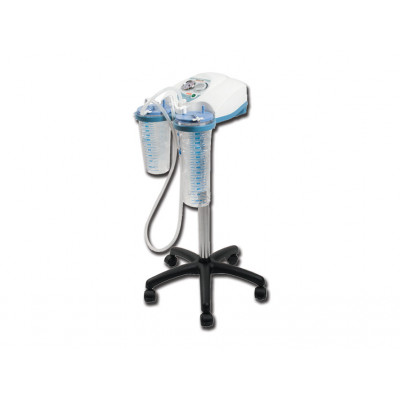 SUPER VEGA SUCTION ASPIRATOR 2x2l - on trolley with footswitch