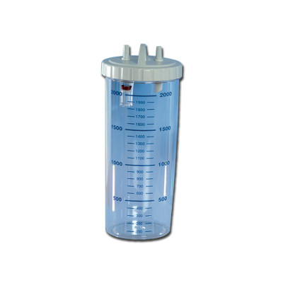 BOTTLE 2 l WITH COVER - autoclavable 121°