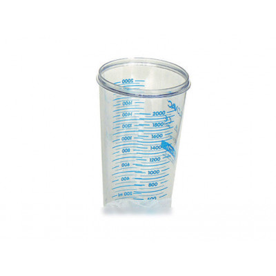 CONTAINER FOR DISPOSABLE LINER 2 l