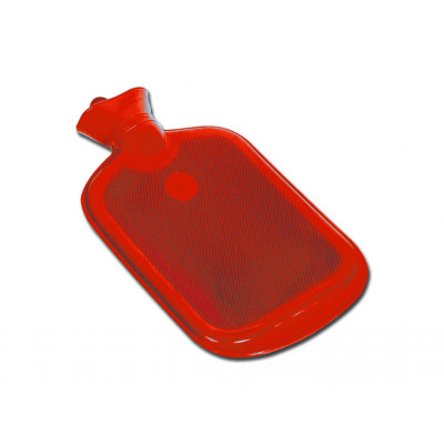 HOT WATER BOTTLE red