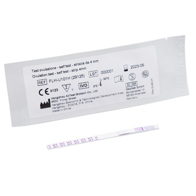 OVULATION TEST - self test - strip 4mm Box of 25 pcs