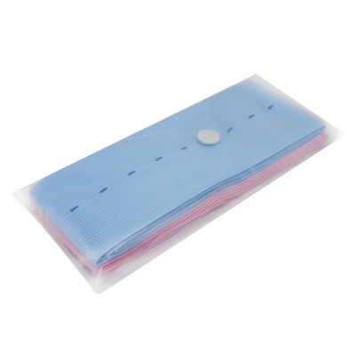 SINGLE PATIENT FOETAL TRANSDUCER BELTS 6x120 cm - pink-light blue - 100 kit of 2