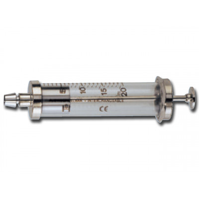 HYSTERO RECORD SYRINGE - 20 CC - screw type