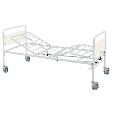 3 JOINTS BED - 2 cranks - castors