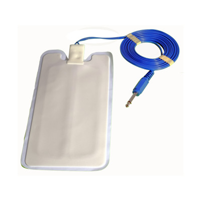 SINGLE USE GROUND PADS - 3 m cable - 6.3 mm plug - adult - Box of 25