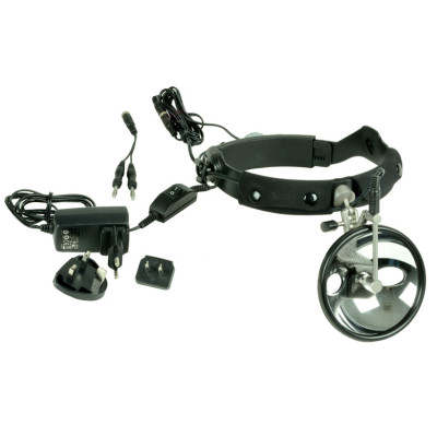 LUX 100 STORZ TYPE HEAD MIRROR - use with AC/DC transformer