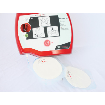 DISPOSABLE PADS for defibrillator Rescue Sam adult