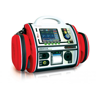 RESCUE LIFE AED DEFIBRILLATOR - with pacemaker + SpO2 + NIBP