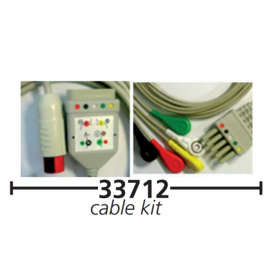 5 LEAD PATIENT CABLE KIT new model