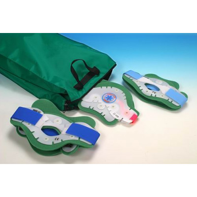 TWO PIECES FIRST AID COLLAR - set of 6 collars with bag