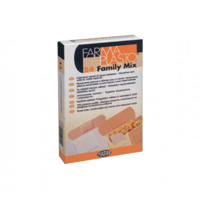 HYPOALLERGENIC ADHESIVE PLASTERS - Family mix strips